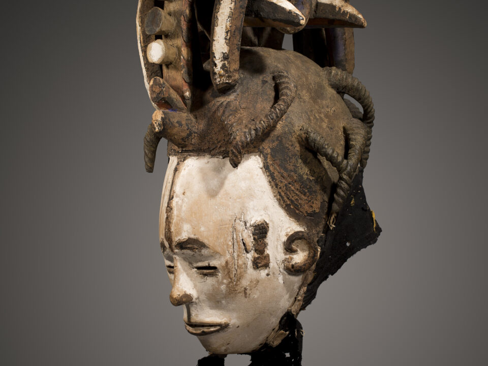 Immagine di una Maschera a Casco Igbo, Nigeria