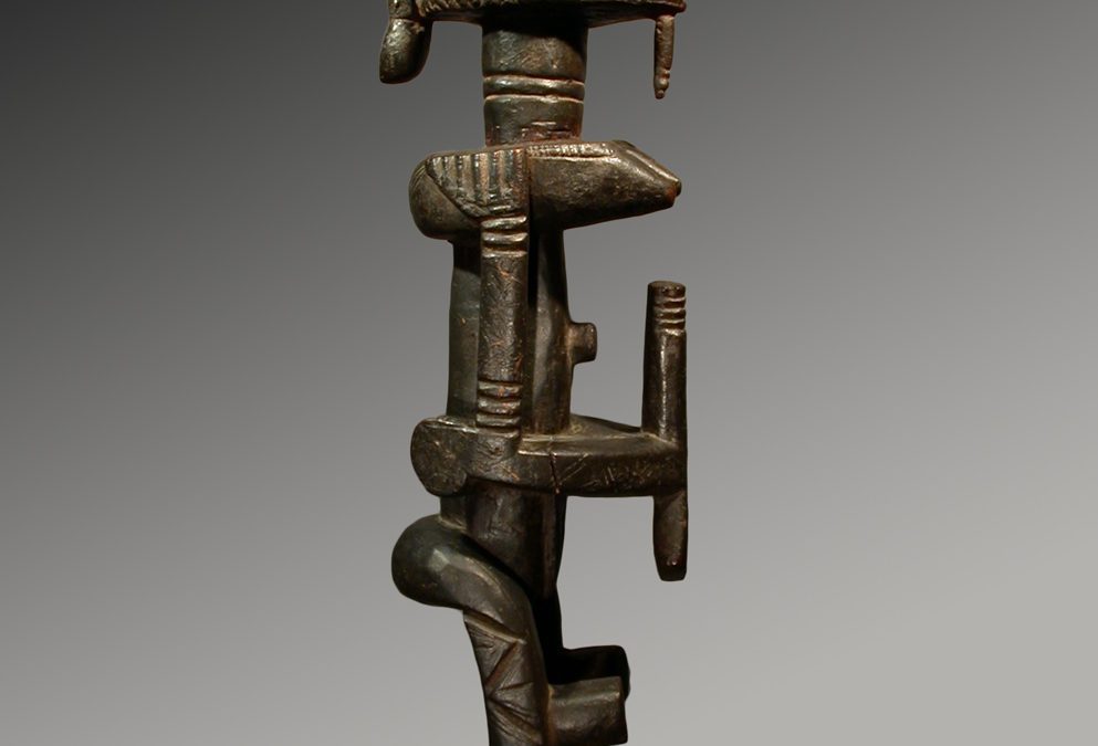 Female Figure Dogon, Bombou-Toro, Mali in bois, 53.5
