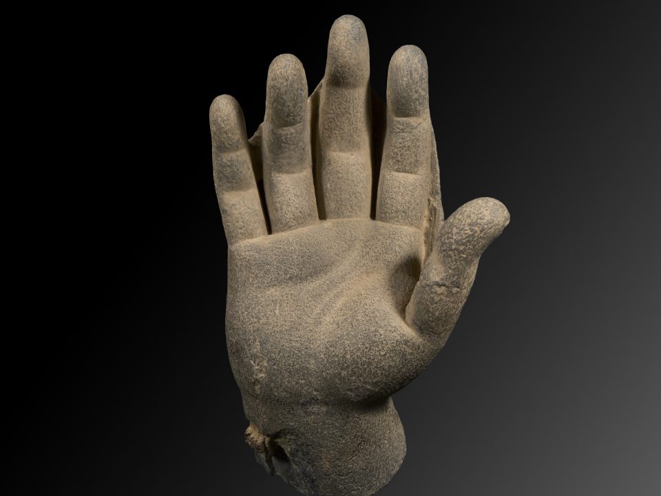 Hand Historical Gandhara 2nd cent. circa 22 cm