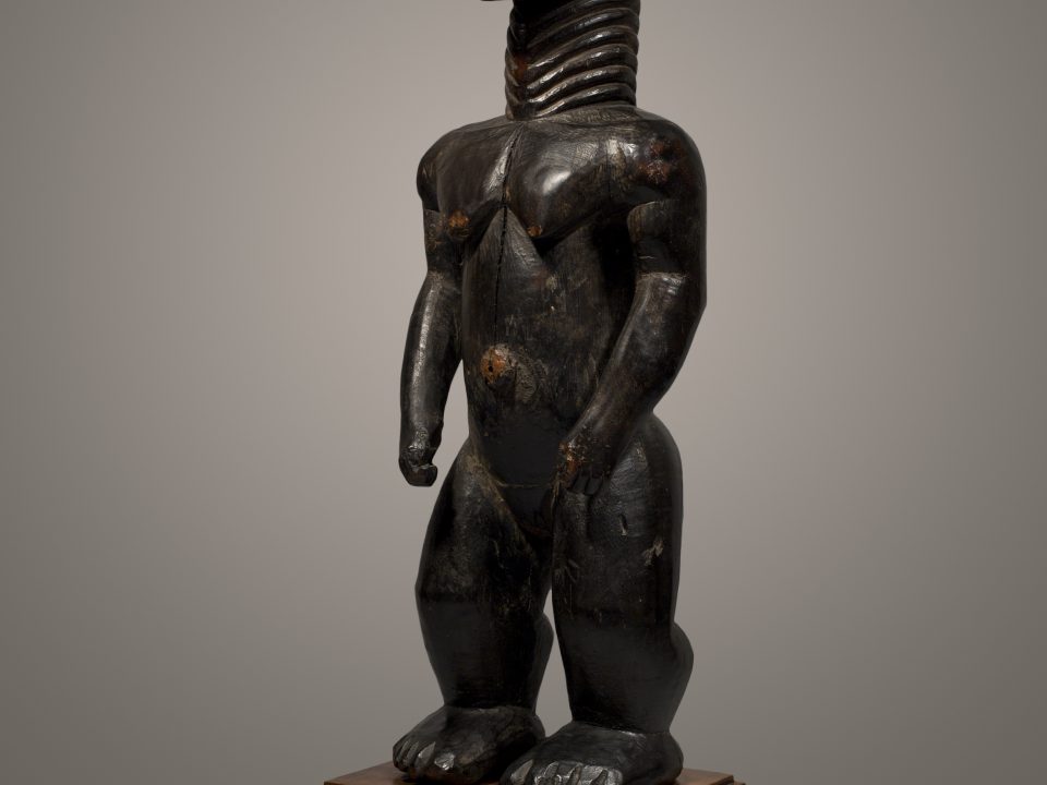 Female Figure, Dan Gio, Lü Mae, Wood, 35 cm