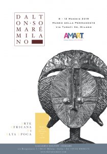 Invito Amart Milano Dalton Somare Arte tribale primitiva Africana 2019 - Sculture in Legno