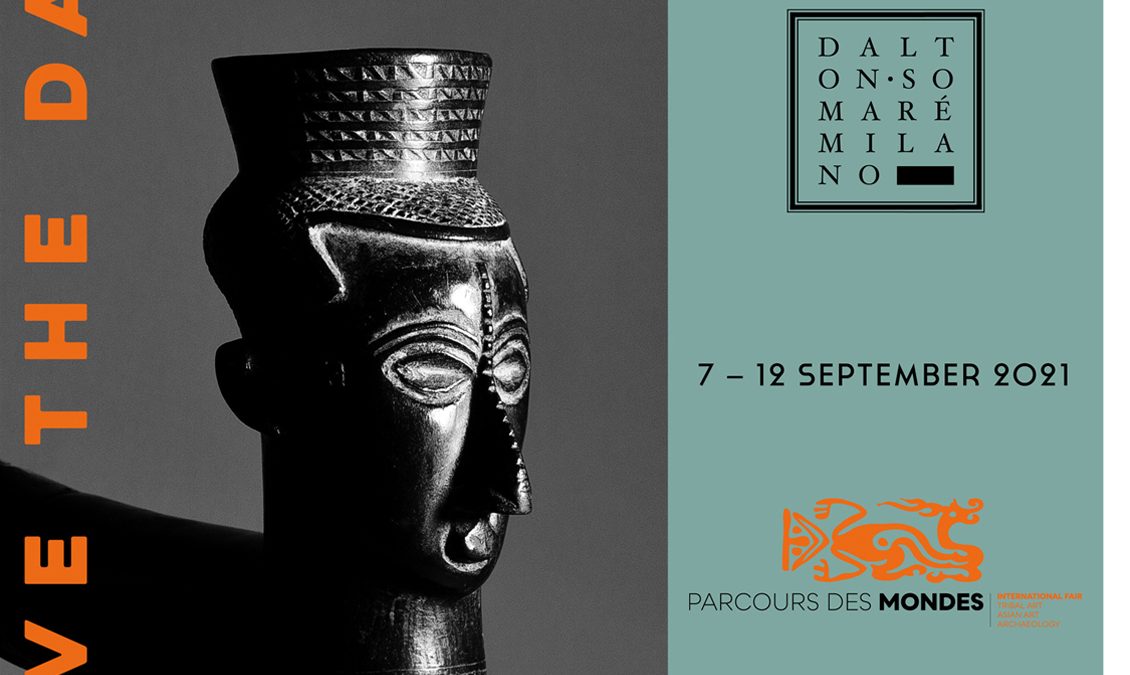 Invito Parcours des Mondes Dalton Somare Arte Africana Sculture Africane in legno