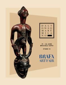 Dalton Somare Guro mask Ivory Coast African Art BRAFA Art Fair 2022