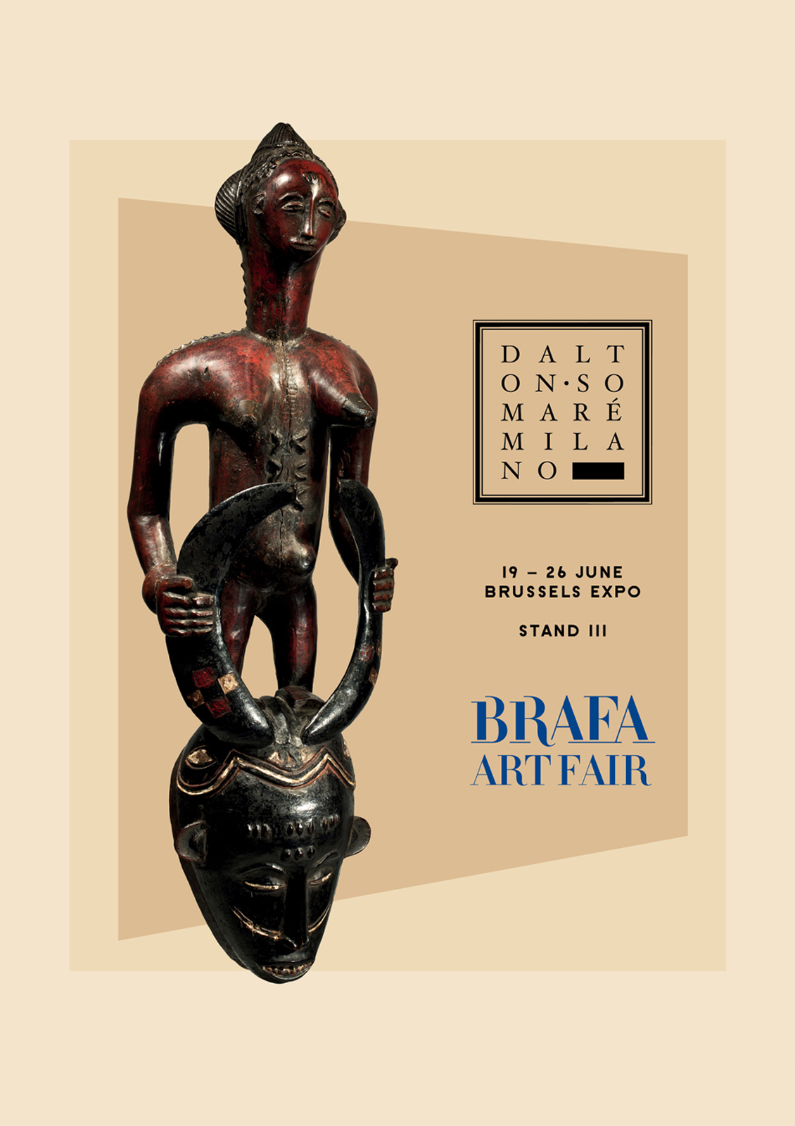 Dalton Somare Guro mask Ivory Coast African Art BRAFA 2022
