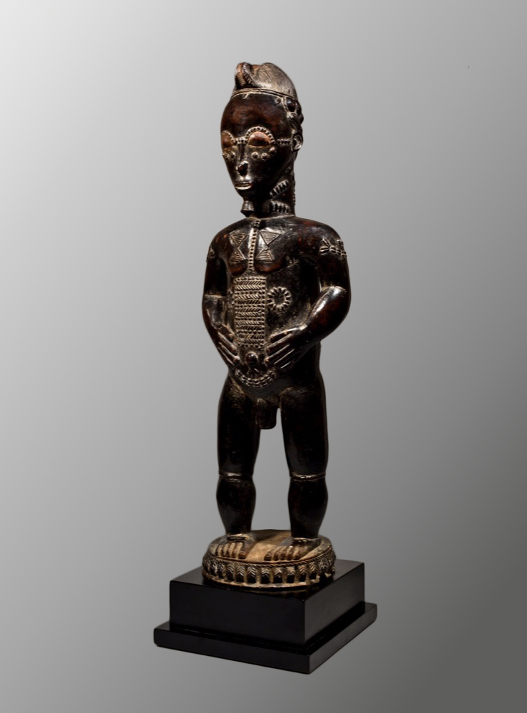Figura Blolo bian Baule della Costa d’Avorio, Arte Africana, Dalton Somaré Milano