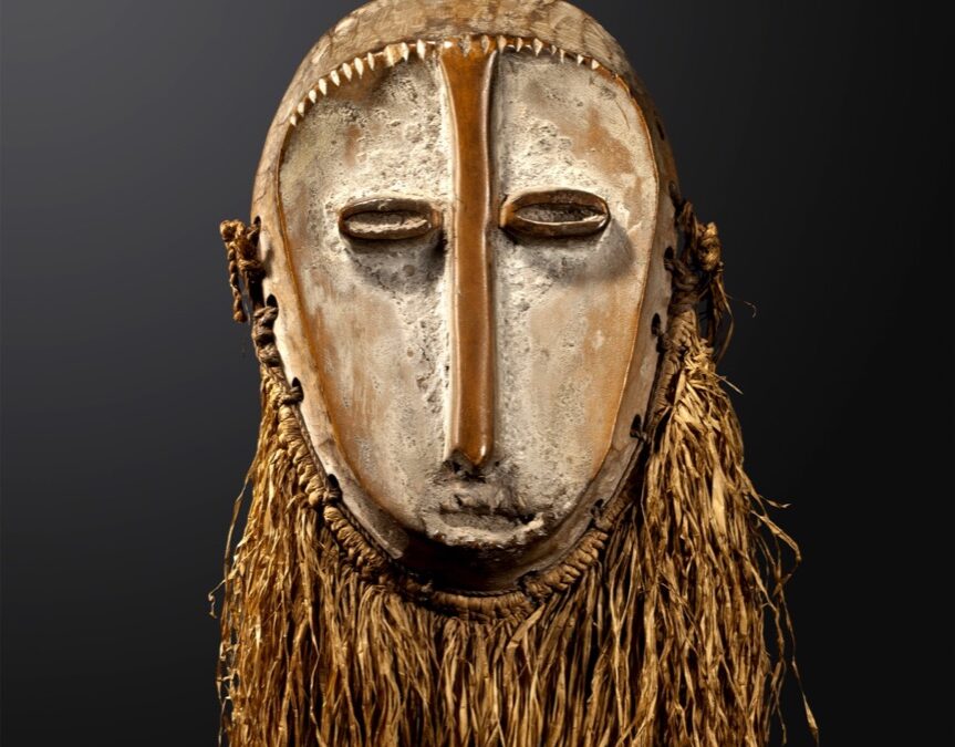 Maschera Lega Bwami del Congo, Arte Africana, Dalton Somaré Milano