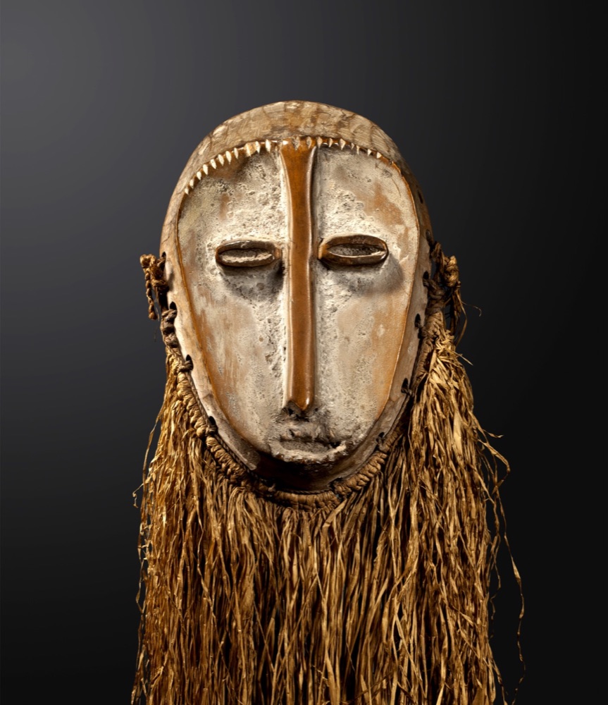 Maschera Lega Bwami del Congo, Arte Africana, Dalton Somaré Milano