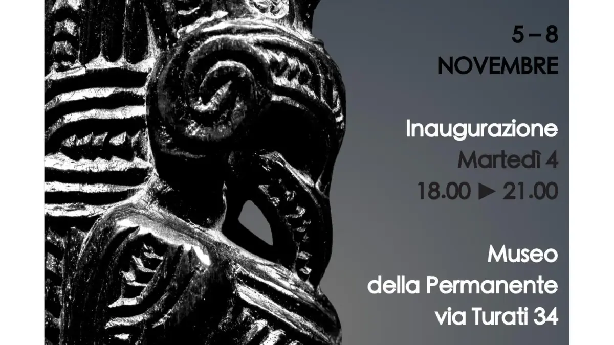 Dalton Somaré poster for AMART Milan 2026, 5–8 November at the Museo della Permanente