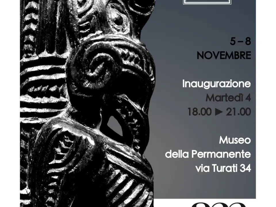 Dalton Somaré poster for AMART Milan 2026, 5–8 November at the Museo della Permanente